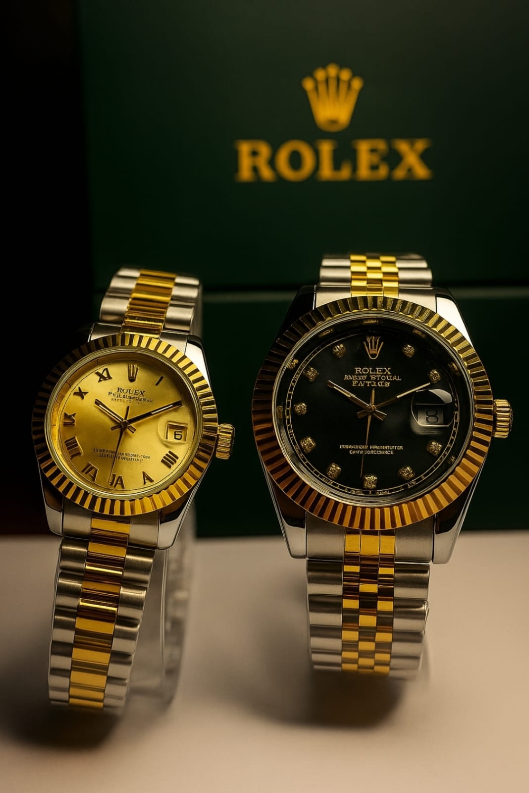 🔥 Buy Rolex Couple Watch & Enter to Win 125 Honda Bike! 🕰️